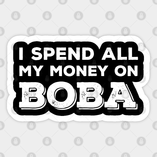 Boba Sticker by monkeyflip